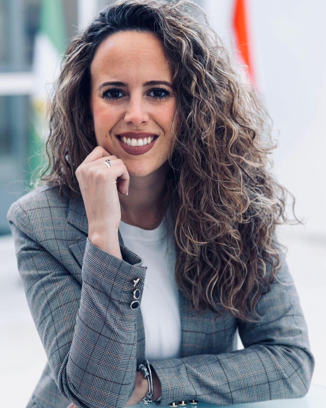 La candidata del PSOE en Santa Fe, Patricia Carrasco (PSOE)