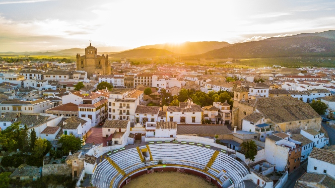 Vista panorámica de Huéscar (AYTO. HUÉSCAR)