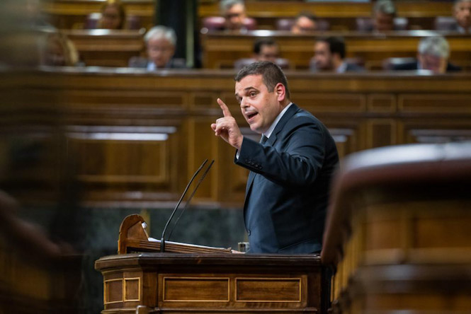 El Diputado Nacional de Vox, Onofre Miralles (VOX)