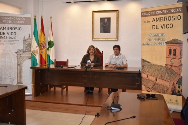 Presentación de las actividades por el 400 anuiversario de Ambrosio de Vico (AYTO. ALBOLOTE)