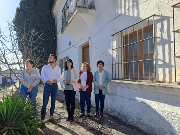 Imagen de la visita a Moclín (SUBDELEGACIÓN)