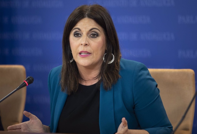 La portavoz del grupo PSOE-A, Ángeles Férriz, en una foto de archivo (MARÍA JOSÉ LÓPEZ / EUROPA PRESS)