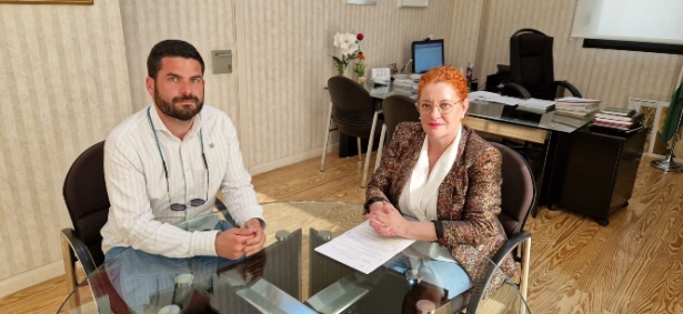 María Eugenia Rufino y Nelson Ligero (AYTO. SALOBREÑA)