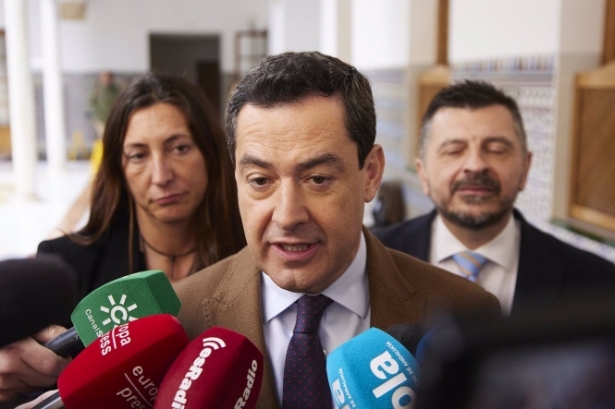 El presidente de la Junta de Andalucía, Juanma Moreno, en imagen de archivo.(JOAQUÍN CORCHERO / EUROPA PRESS)