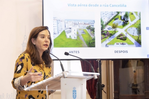 La alcaldesa de A Coruña, Inés Rey (ANDY PÉREZ)