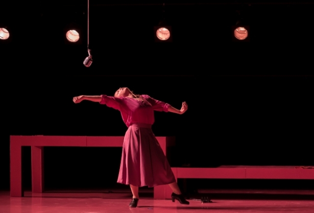 Rocío Molina durante una actuación (MARÍA AGAR MARTÍNEZ) 