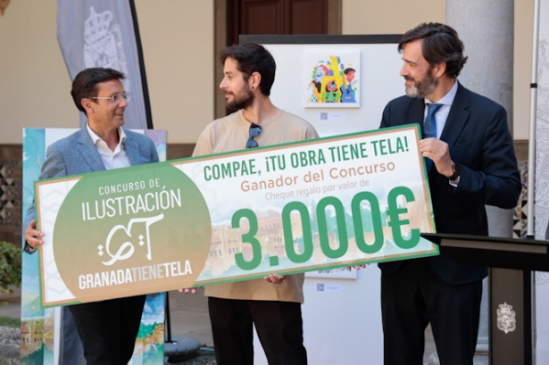 Entrega del premio (JAVIER ALGARRA/ AYTO. GRANADA)