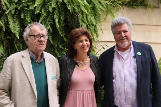 Ian Gibson, Elisa Cabrerizo y Juan López de Uralde (PODEMOS-ALIANZA VERDE-INDEPENDIENTES) 