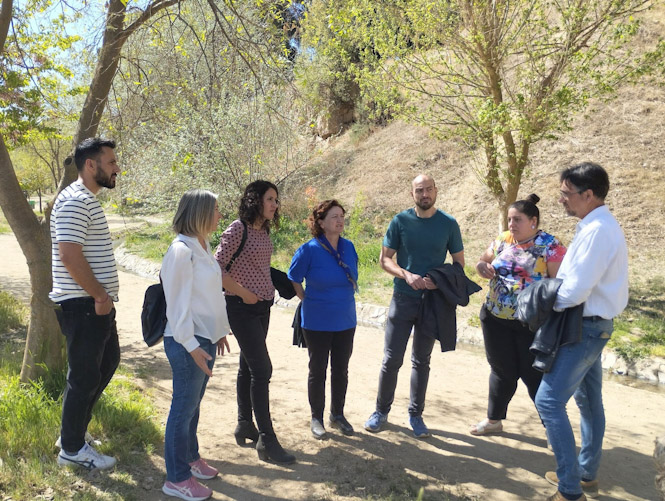 Visita a el parque del Vivero (IU)