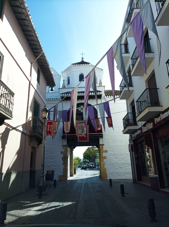 Santa Fe preparada para la celebración de las capitulaciones (AYTO. SANTA FE)