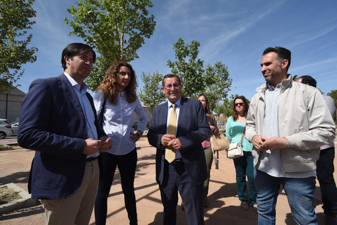 Imagen de la visita a Churriana (R. MARTÍNEZ/ DIPGRA)