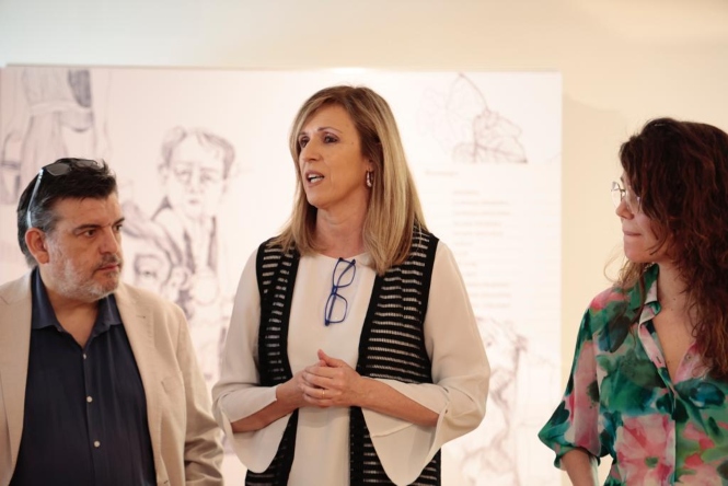 Inauguración de la exposición (CAJA RURAL) 