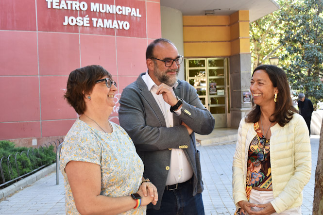 Imagen de la visita a La Chana (GRANADA UNIDA)