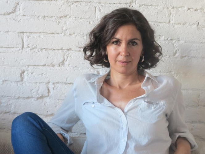 La escritora, Cristina Campos (FERIA DEL LIBRO)