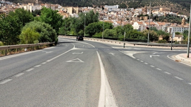 Lugar donde irá la rotonda (JUNTA)