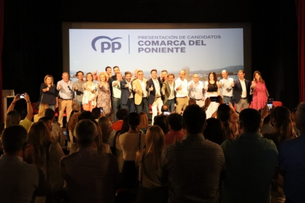 Presentación de los candidatos del PP en la comarca del poniente (PP) Presentación de los candidatos del PP en la comarca del poniente (PP)