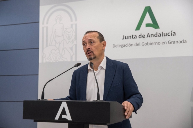 El delegado de Turismo, Cultura y Deporte de la Junta en Granada, Fernando Egea, en imagen de archivo (JUNTA) 