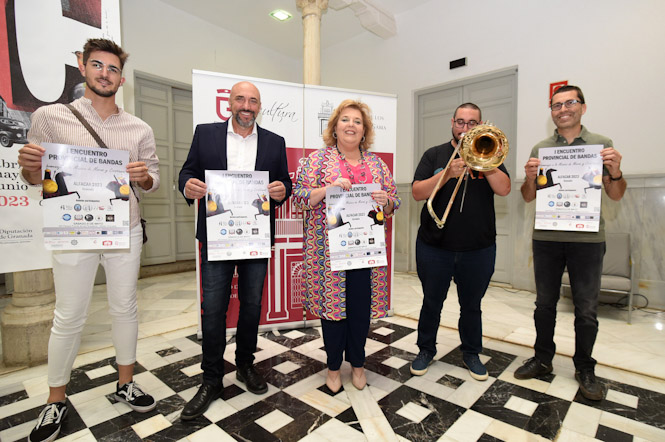 Presentación del encuentro de bandas (R. MARTÍNEZ/ DIPGRA)
