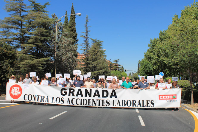 Imagen de la concentración (CCOO)