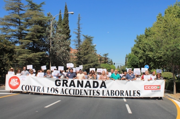 Imagen de la concentración (CCOO)