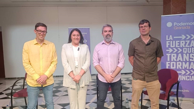 Presentación de las candidaturas de Podemos a ayuntamientos de Granada en las elecciones locales del 28 de mayo (PODEMOS) 