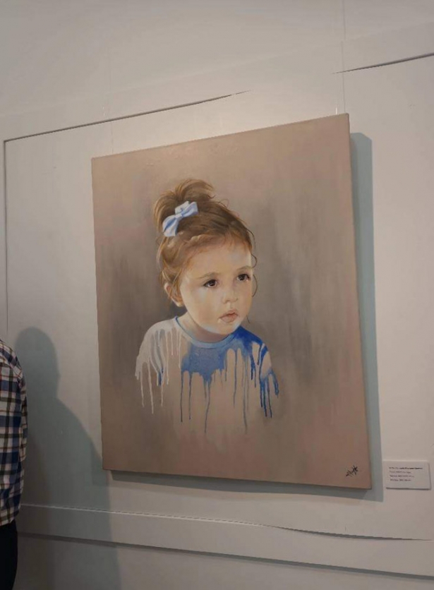 Una de las obras de Consuelo Manzano (AYTO. LA ZUBIA)