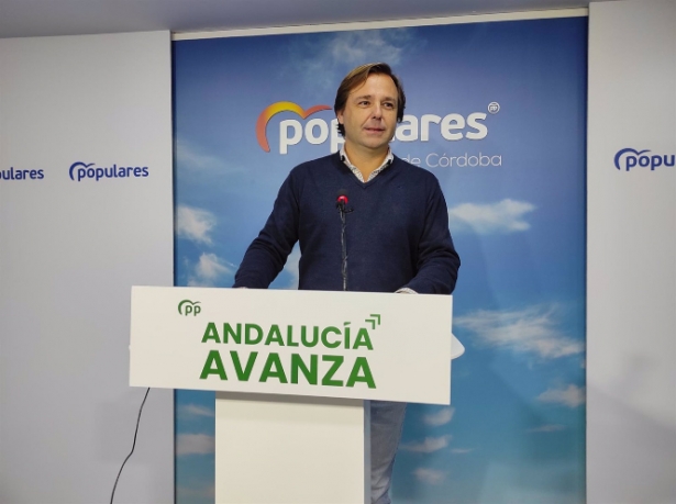 El secretario general del PP de Andalucía, Antonio Repullo (EUROPA PRESS)