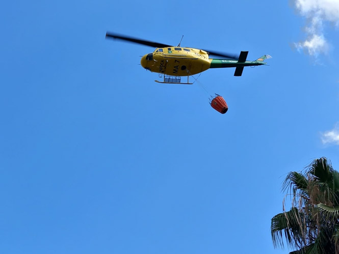 Helicóptero del INFOCA (INFOCA)