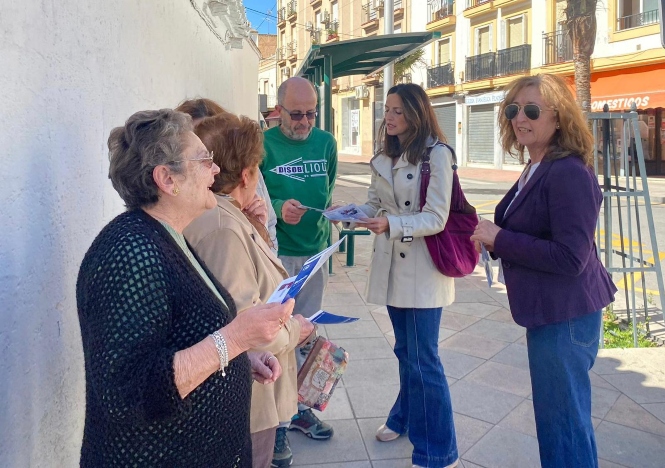 Cristina Guzmán informa de su programa electoral (PP) 