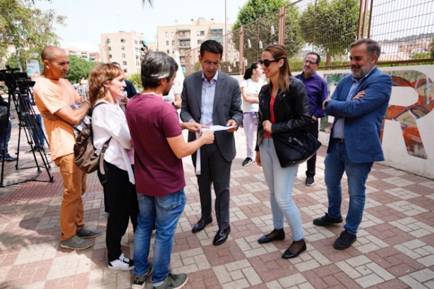 Imagen de la reunión (PSOE)