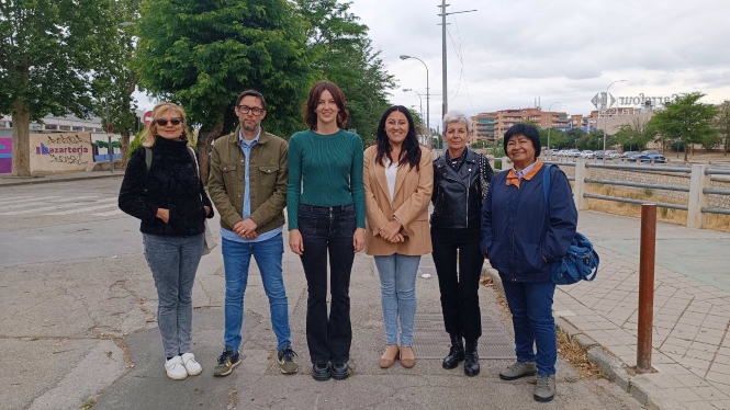 Candidatura de Podemos-AV en las inmediaciones de Fermasa (PODEMOS-AV) 