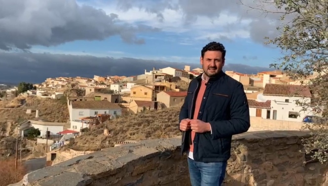 El candidato del PP en Caniles, Roberto González (PP)