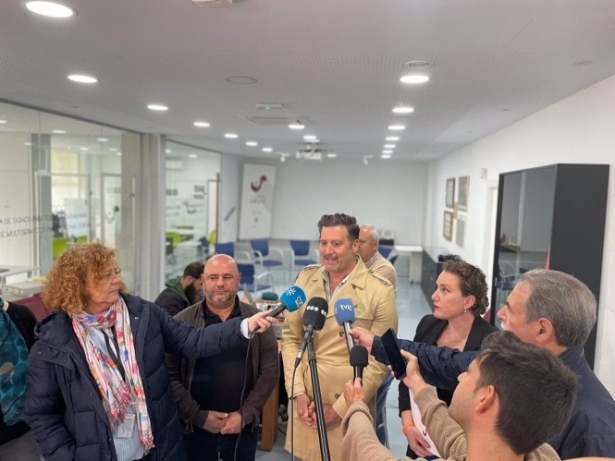 CS visita la sede de Asogra de cara al 28M (CS) CS visita la sede de Asogra de cara al 28M (CS)