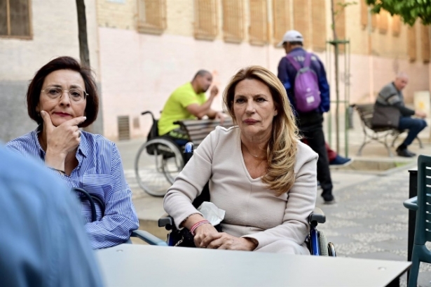 Concha Insúa, de CS en Granada, en el centro en la imagen (CS) Concha Insúa, de CS en Granada, en el centro en la imagen (CS)