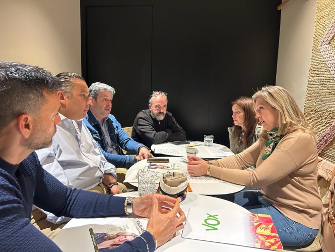 Imagen de la reunión (VOX)