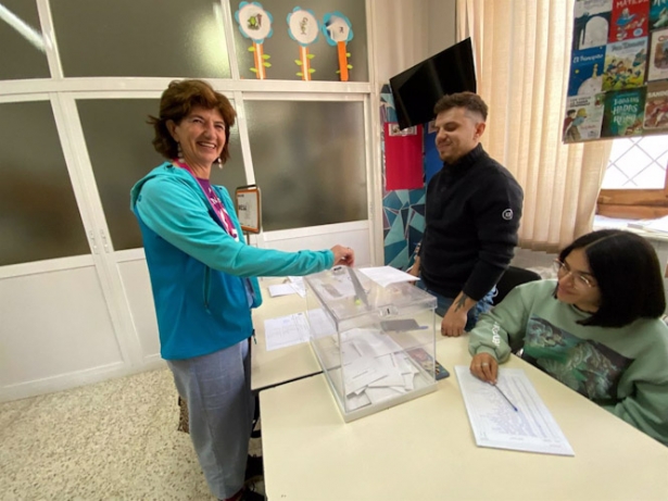 La candidata a la Alcaldía de Granada por Podemos-Alianza Verde-Independientes, Elisa Cabrerizo (PODEMOS-ALIANZA VERDE-INDEPENDIENTES) La candidata a la Alcaldía de Granada por Podemos-Alianza Verde-Independientes, Elisa Cabrerizo (PODEMOS-ALIANZA VERDE-INDEPENDIENTES)