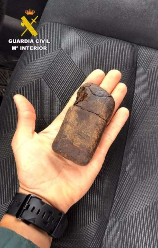 Hachís incautado en un control de la Guardia Civil (GUARDIA CIVIL GRANADA) Hachís incautado en un control de la Guardia Civil (GUARDIA CIVIL GRANADA)