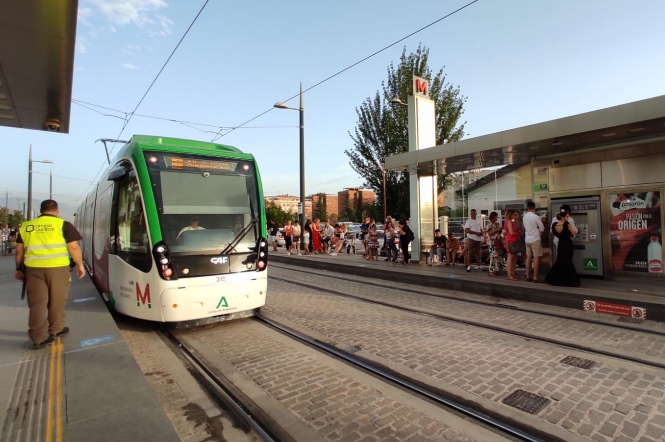 Metro de Granada, en imagen de archivo (JUNTA DE ANDALUCÍA)