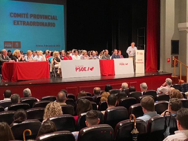 Comité Provincial Extraordinario del PSOE de Granada para la aprobación de listas de cara a las generales del 23J (PSOE GRANADA) 