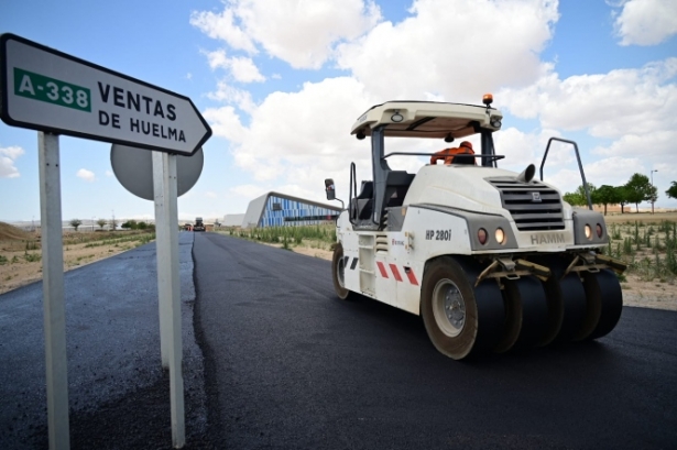Acceso a la carretera del CITAI (JUNTA) 