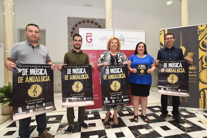 Presentación del certamen de bandas Chauchina (R. MARTÍNEZ/ DIPGRA)