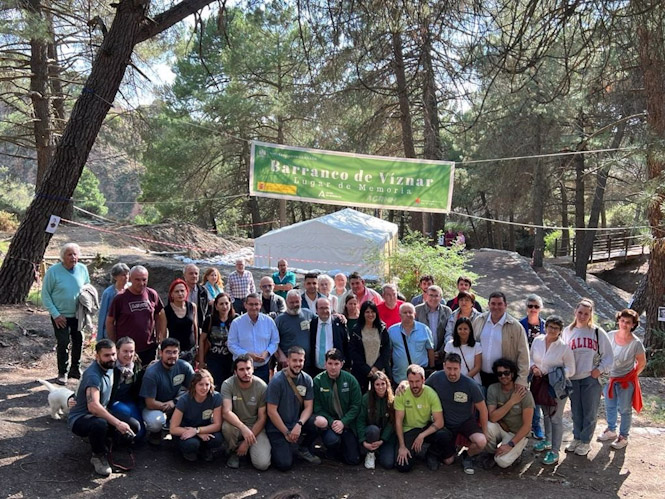 Iceta visita el Barranco de Víznar (PSOE)