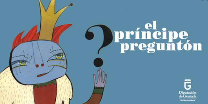 Cartel de El príncipe preguntón (DIPUTACIÓN DE GRANADA)