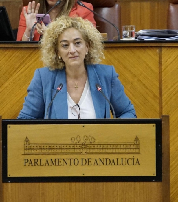 La parlamentaria andalzua del PP, Rosa Fuentes (PP)