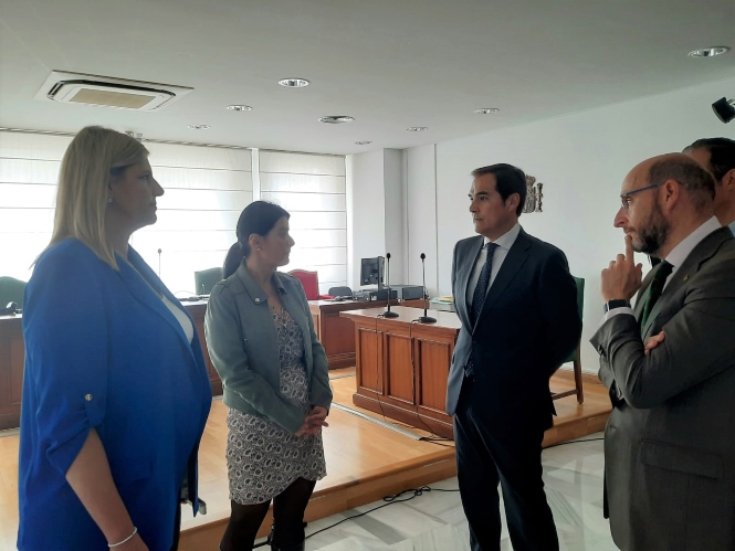 Visita a los juzgados de Motril JUNTA)