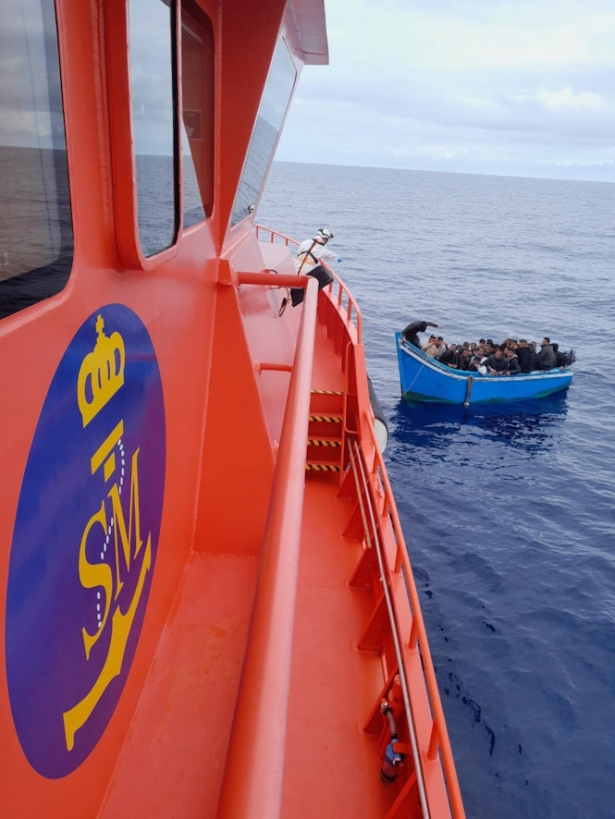 Rescate de Salvamento Marítimo en imagen de archivo (SALVAMENTO MARÍTIMO)