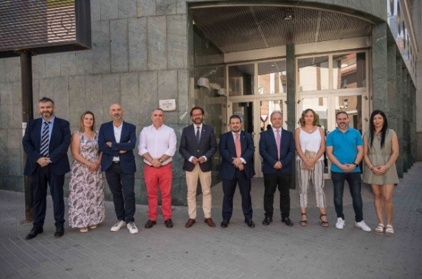 Imagen de la visita al Ayuntamiento de Maracena (JUNTA)