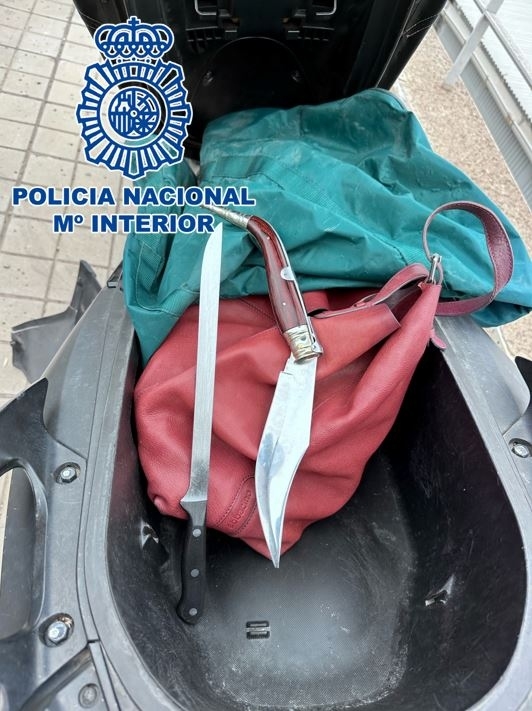 Armas intervenidas (POLICÍA NACIONAL) 