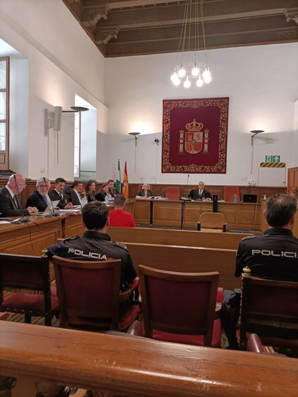 Primera sesión del juicio que se repite en la Audiencia de Granada contra el acusado de matar a una joven en el polígono de Juncaril, en Albolote (Granada). Archivo (EUROPA PRESS)