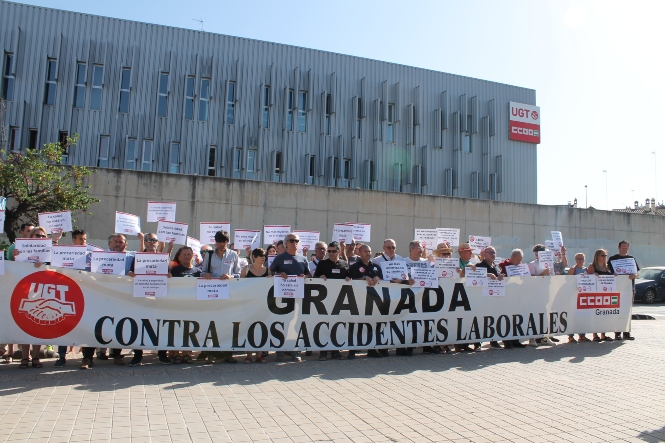 Imagen de la concentración (CCOO)